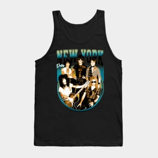 New York Dolls Anthems Visualizing Rock 'N' Roll Legends Tank Top